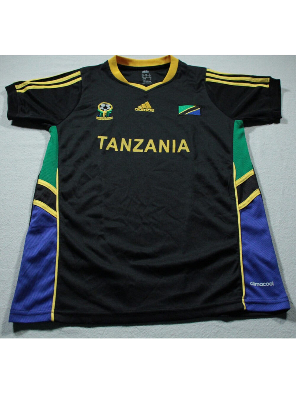 Tanzania adidas Soccer Jersey Youth XL Kids Football